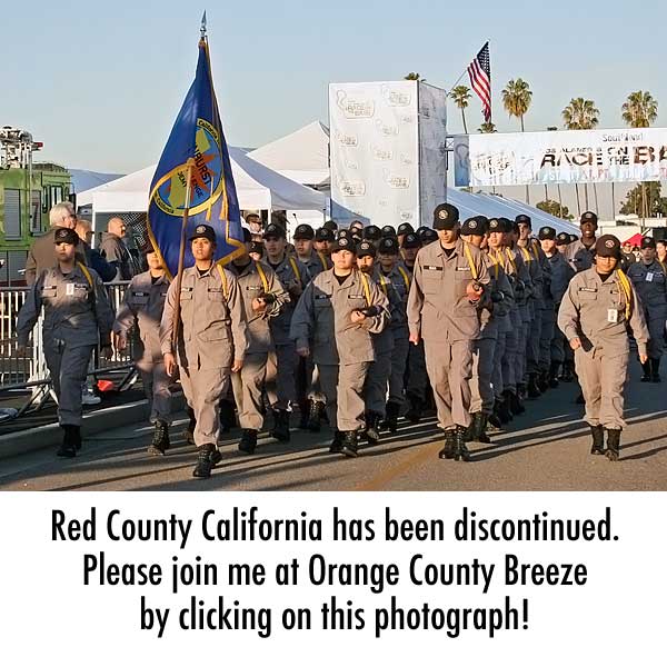 Red County California has been discontinued. Please join me at Orange County Breeze (oc-breeze.com) by clicking on the photograph!