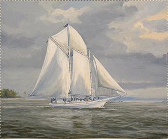 Biloxi Schooner; photo: Biloxi Maritime Museum