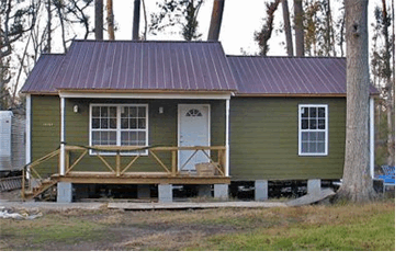 A new house in Pearlington, MS; photo: Lynn N.